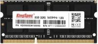 Память Kingspec 8Gb DDR3 1600MHz KS1600D3N13508G RTL PC3-12800 CL11 SO-DIMM 204-pin 1.35В