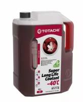 Антифриз готовый раствор SUPER LLC -40°C красный 4л Totachi 41804