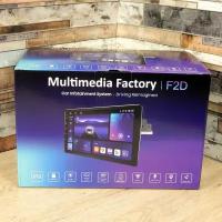 Магнитола MF "Multimedia Factory" F2D, 1-2 din, 10 дюймов,2+32GB. Автомагнитола WIFI, Bluetooth, GPS-навигация, MP5-плеер. Магнитофон в машину с сенсорным экраном