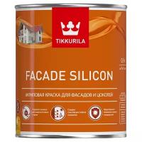 Краска для фасадов и цоколей Facade Silicon Tikkurila 0,9 л База A (белый) глубокоматовая