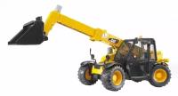 Bruder 02141 "Погрузчик колёсный CAT Telehandler" с телескопическим ковшом