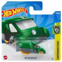 Машинка Hot Wheels коллекционная (оригинал) SEE ME ROLLIN зеленый
