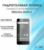 Гидрогелевая защитная пленка для смартфона Wileyfox Swift 2 комплект 2шт