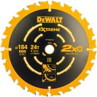 DeWalt DT 10302 Диск пильный ф184х16х1.65мм,24зуб, ддиск пил, ддерева