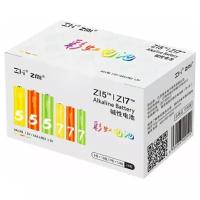 Набор алкалиновых батареек Xiaomi ZMI Rainbow (12 АА + 12 ААА), LR24-BOX, 1.5 В, 24 шт