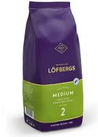 Lofbergs Кофе в зёрнах Lofbergs Medium Roast 1кг