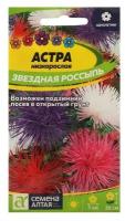 Семена цветов Астра "Звездная Россыпь", Сем. Алт, ц/п, 0,2 г .2 уп