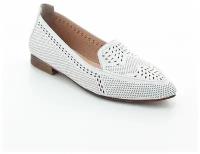 Туфли Dakkem женские летние, размер 37, цвет белый, артикул 210-104101