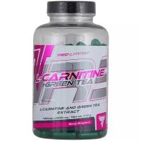 L карнитин для похудения, 180 капс, Trec Nutrition L-Carnitin + Green Tea