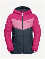 Куртка Jack Wolfskin THREE HILLS JACKET KIDS, дет., цвет pink peony, размер 104