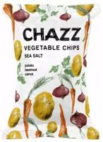 Овощные чипсы CHAZZ с морской солью, 75г