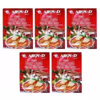 Паста карри красная Aroy-D (5 шт. по 50г)