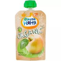 Пюре ФрутоНяня яблоко Organic, c 4 месяцев, мягкая упаковка