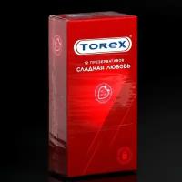 Презервативы «Torex» Сладкая любовь со вкусом клубники, 12 шт