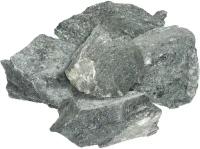 Камень "Серпентинит", колотый, средний (70-140 мм), в коробке 10 кг