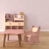Стол и стул для малышей комплект "Волшебная принцесса" / львиная семейка, детская мебель