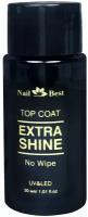 Top Coat "Extra Shine", 30 g / универсальный топ без липкого слоя