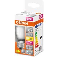 Светодиодная лампа Ledvance-osram OSRAM LED SUPERSTAR+ CL P GL FR 40 dim 3,4W/927 E27 Ra90