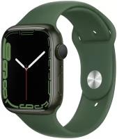 Умные часы Apple Watch Series 7 45mm Aluminium with Sport Band, зеленый клевер, R