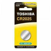 Батарейка литиевая Toshiba CR2025/1BL 1 штука