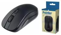 Мышь беспроводная Perfeo "POINTER", 4 кн, DPI 800-2400, USB, чёрный PF_A4498