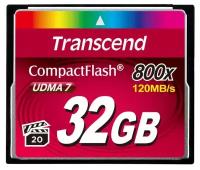 Карта памяти Transcend CompactFlash 800 32Gb UDMA7, TS32GCF800