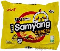 Лапша быстрого приготовления SamYang Cheese / СамЯнг Чиз со вкусом сыра 120 г. (Корея)