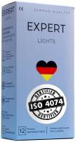 Презервативы EXPERT Lights Ultra Thin Germany 12 шт, ультратонкие