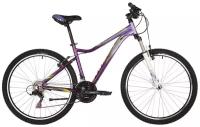 Женский велосипед Stinger Bike Stinger 26" Laguna Std фиолетовый, размер 17", Microshift 26AHV.LAGUStd.17VT10