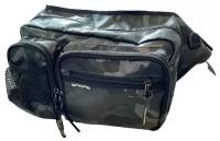 Сумка "YAMAN" рыболовная Fishing Hip Bag 28x21x17см цв. серый камуфляж