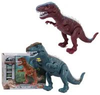 Динозавр Тираннозавр, движение, световые и звуковые эффекты, 19х10,3х15 см NY007-B