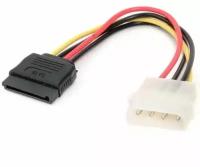 Переходник питания Cablexpert CC-SATA-PS Molex штекер на SATA гнездо, кабель - 15 см