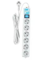 Сетевой фильтр POWER CUBE Pro SPL(5+1)-16B-P 3м White