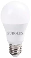 Упаковка светодиодных ламп Eurolux LL-E-A60-15W-230-2,7K-E27 10шт