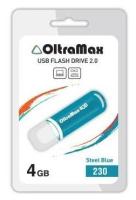 USB флэш-накопитель (OLTRAMAX OM-4GB-230-св.синий)