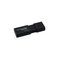 Флеш-диск USB 64GB Kingston DataTraveler100 USB 3.0, черная