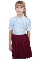 Школьная юбка Инфанта, модель 70317, цвет бордовый, размер 152/76