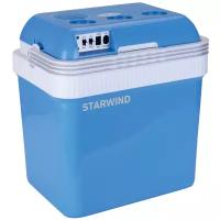 Автохолодильник Starwind 24л 48Вт голубой/белый