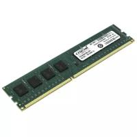 Память DIMM DDR3 PC3-12800 Crucial CT51264BA(D)160BJ, 4гб, 1.35 в