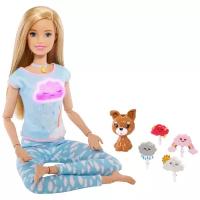 Кукла Barbie Йога с питомцем GNK01