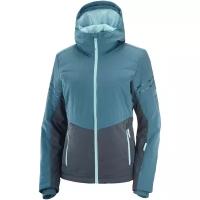 Куртка горнолыжная SALOMON Edge Jkt W Mallard Blue/Ebony/Crystl Blue (INT:S)