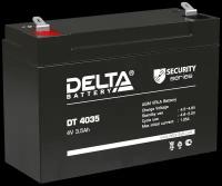 Аккумулятор Delta 4v 3.5Ah (DT 4035) для ИБП / касса / фонарик