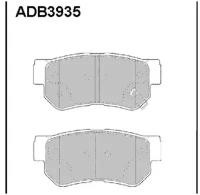 Колодки тормозные allied nippon ADB3935