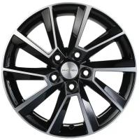 Диск Khomen KHW1507 Rapid/Fabia 6.0*15 5*100 ET38 D57.1 BLACK-FP