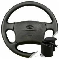 Оплетка для руля Лада Гранта Classic (без airbag) - черная нить
