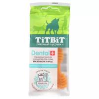 TiTBiT DENTAL + 0,026кг лакомство зубочистка с мясом индейки для собак маленьких пород