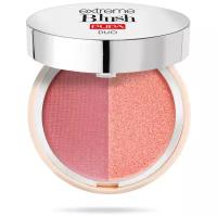 Пупа / Pupa - Румяна для лица Extreme Blush Duo тон 110 Radiant Amarant - Glow Watermelon 4 г