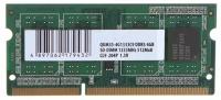 Модуль памяти Qumo 4GB DDR3 1333MHz DIMM 240pin CL9 QUM3U-4G1333K9R