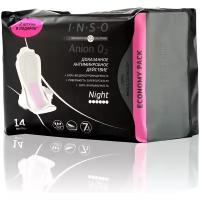 Прокладки INSO Anion O2 night 14 шт