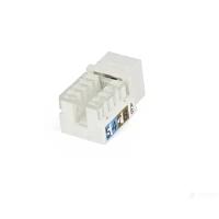 Вставка Keystone Jack RJ-45 Hyperline KJ9-8P8C-C6-90-WH